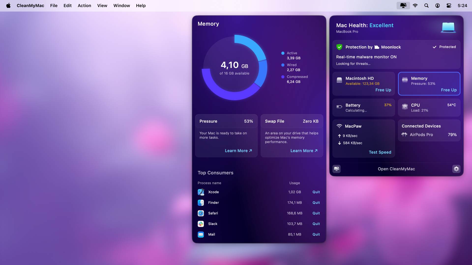 CleanMyMac — Refreshing Your Mac.
